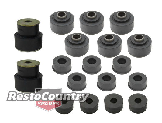 Holden 1 Tonner Body + Radiator Support Mount Set HQ HJ HX HZ WB rubber ton ute - kBMK3-z