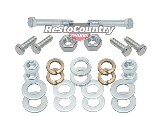 Holden 6cyl Engine Mount Bolt + Nut Kit Pair x2 LC LJ LH LX UC HK HT HG - kBS1004x2