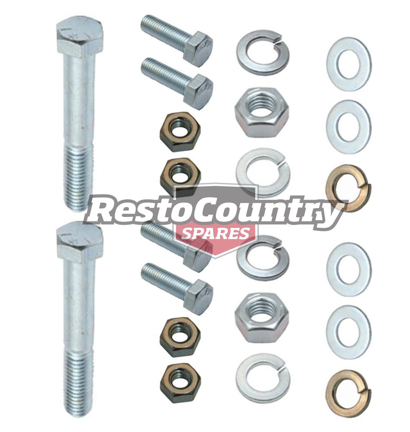 Holden Engine Mount - Nut + Bolt Kit  PAIR x2 EH HD HR 6 Cylinder - kBS1006x2