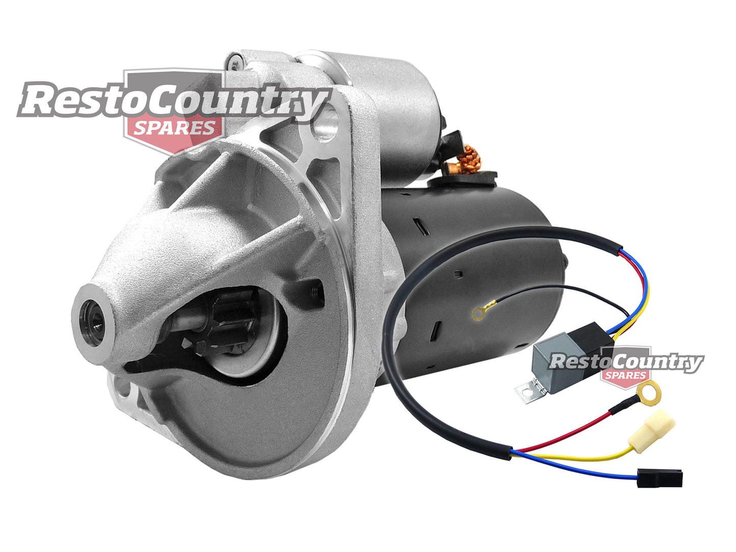 Ford BOSCH Starter Motor + Relay 6 Cylinder Fairlane FC FD FE NA NC NF NL - kBXF456-f