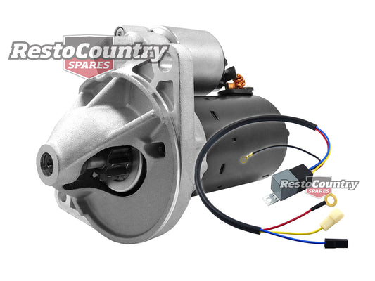 Ford BOSCH Starter Motor + Relay 6 Cylinder Falcon XP XR XT XW XY XA XB XC - kBXF456-d