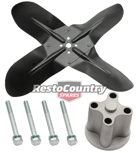 Ford Fan Blade +Spacer XW XY GT ZC ZD 351 Non-Air. radiator neck pulley - kC4SZ8546A-kit