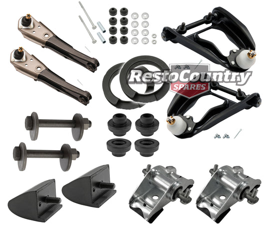 Ford Front Suspension Rebuild Kit XR XT XW XY XA XB Control Arms + Saddles +Bump -kC8GY3078A-c