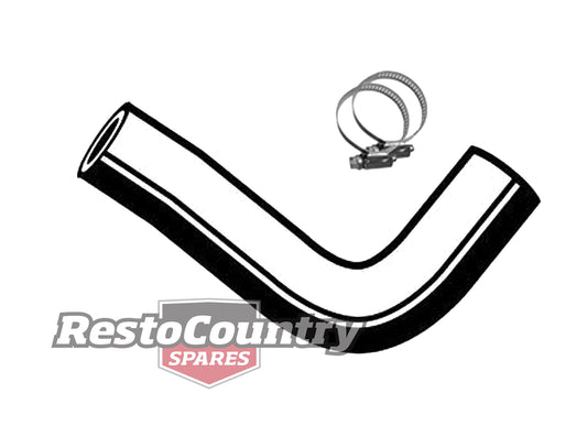 Ford UPPER Radiator Hose + Clamps 6Cyl XC NON A/C 200 250 3.3 4.1 service rubber - kCH1101-a