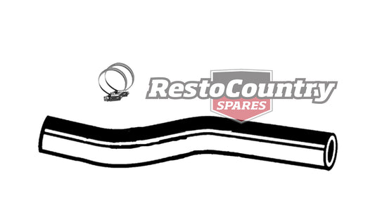 Ford UPPER Radiator Hose + Clamps V8 XC 302C WITH A/C. 351C ALL 4.9 5.8 service - kCH1107-a