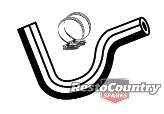 Holden Commodore Service Radiator Hose LOWER + Clamps V8 VB VC VH VK 5.0 253 308 - kCH1165-a