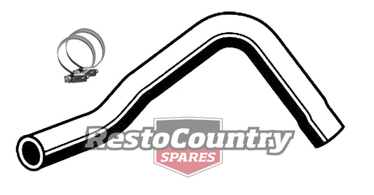 Ford Service LOWER Radiator Hose + Clamps XD XE V8 302 351 4.9 5.8 rubber pipe - kCH1198-a