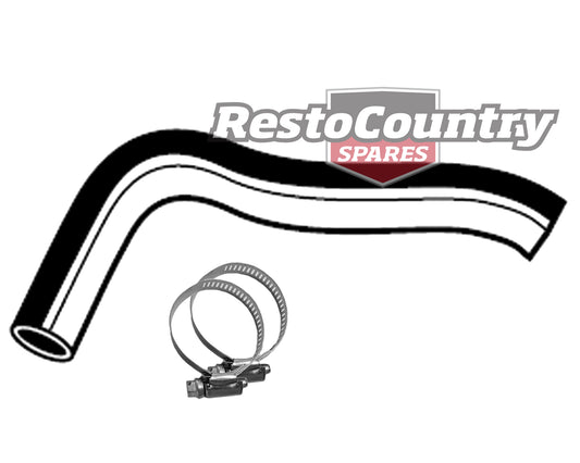 Holden Service LOWER Radiator Hose + Clamps WB V8 253 308 4.2 5.0 - kCH1254-a