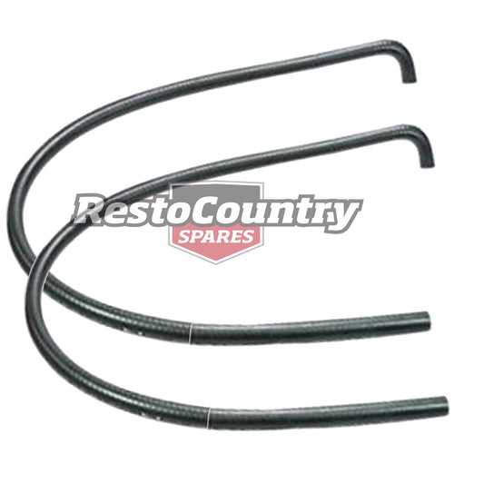 Holden Commodore Heater Hose Kit x2 VC VH VK VL V8 Inlet + Outlet 253 308 - kCH1687-a