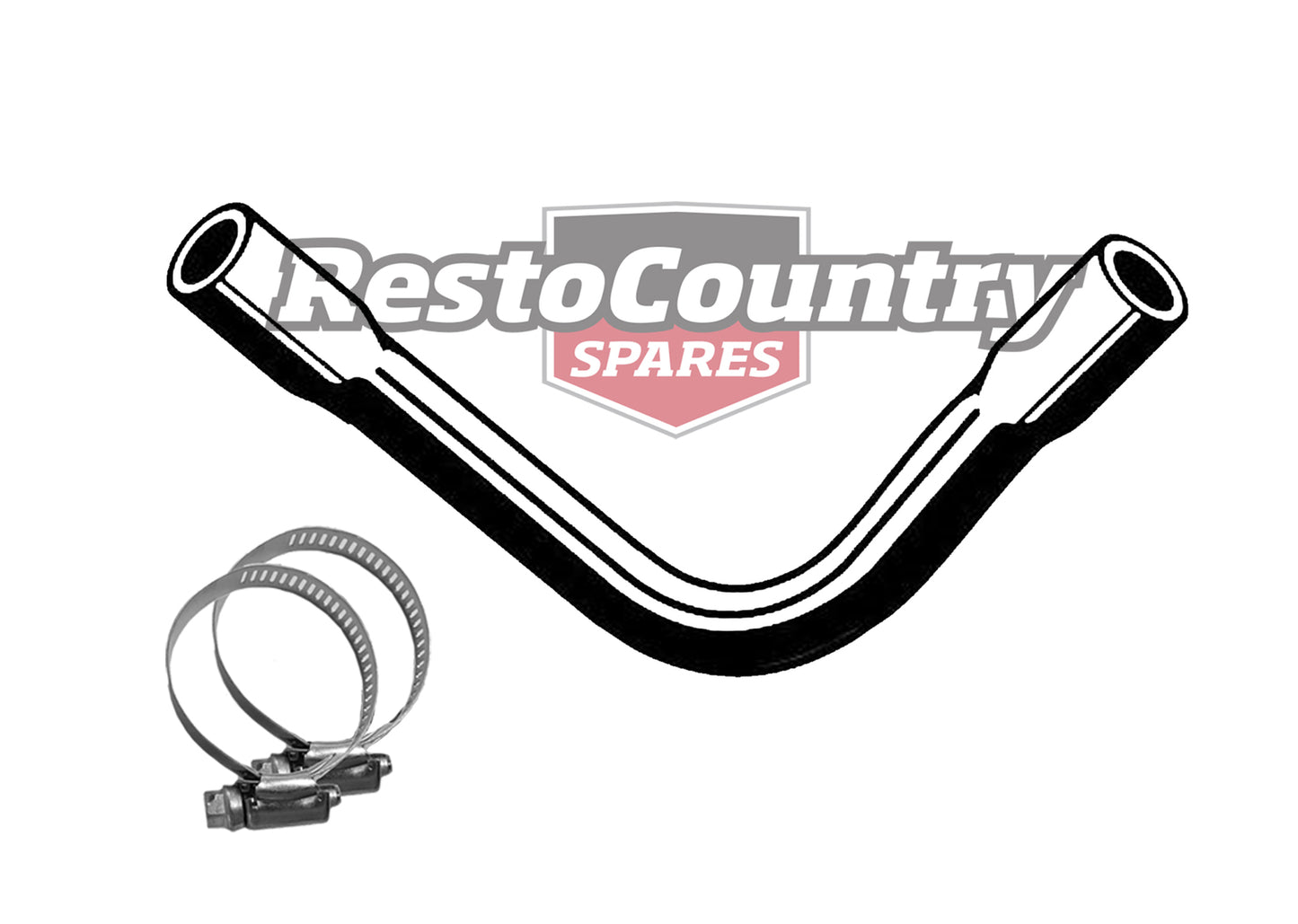 Holden Commodore Service UPPER Radiator Hose+Clamps VN VG VP VQ VR VS V8 5.0 304 - kCH1747-a
