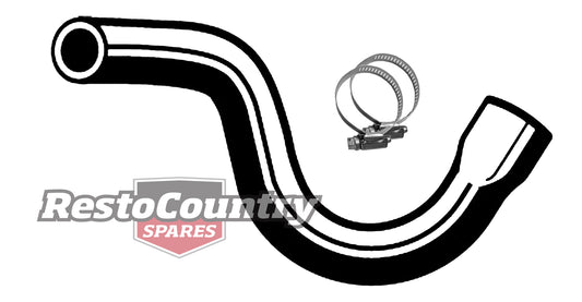 Ford Service LOWER Radiator Hose +Clamps XR 6 Cylinder 170 200 bottom - kCH718-a