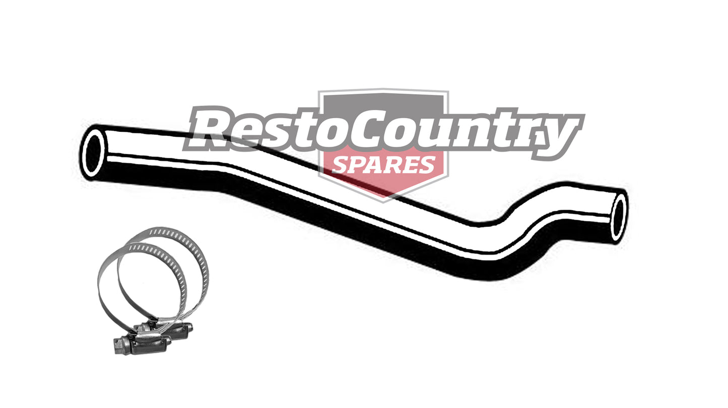 Holden Service UPPER Radiator Hose + Clamps HK HT V8 CHEV 307 327 top - kCH789-a