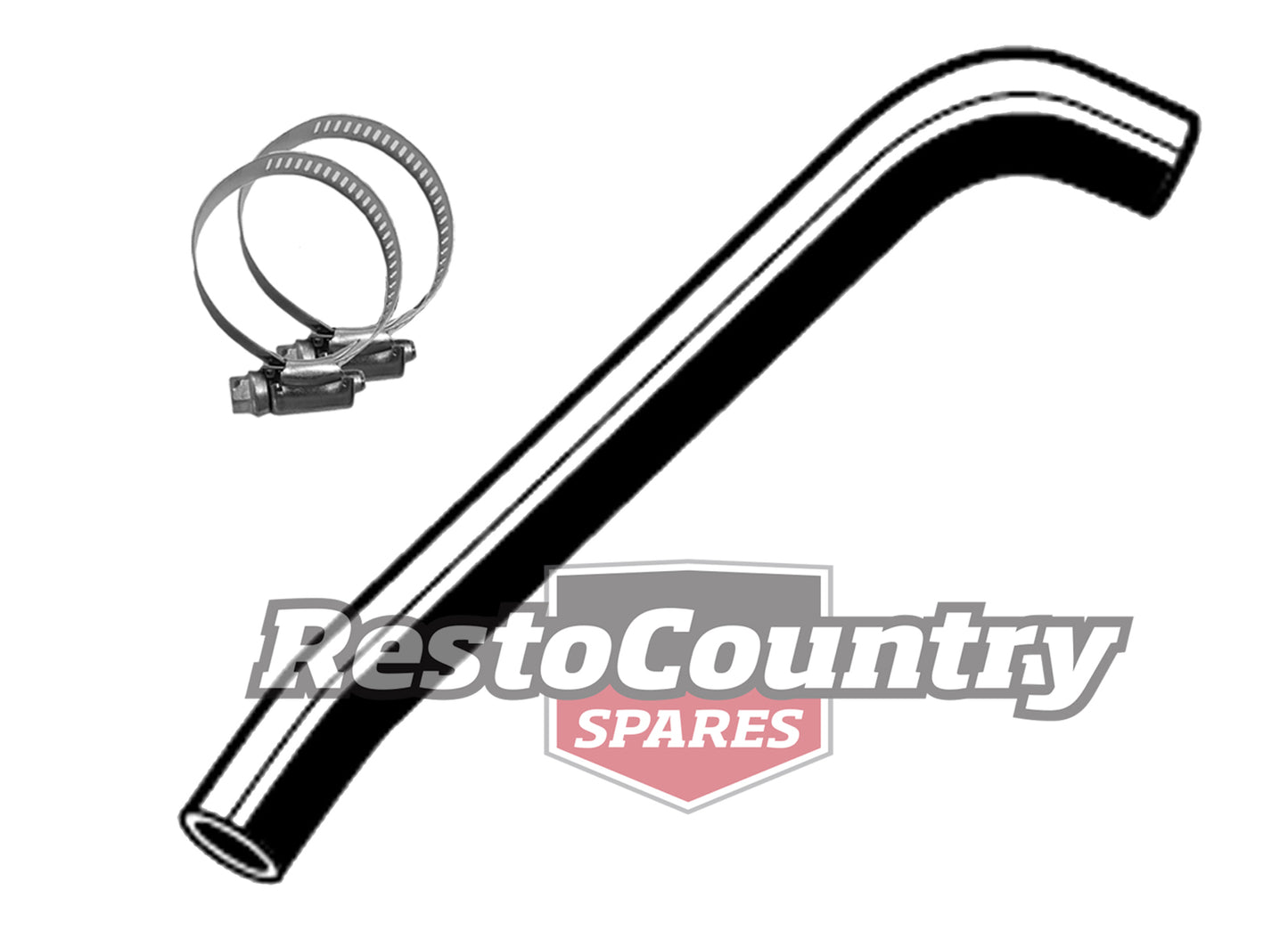 Holden Service UPPER Radiator Hose + Clamps 253 308 V8 HT HG HQ HJ HX HZ 4.2 5.0 - kCH818-a