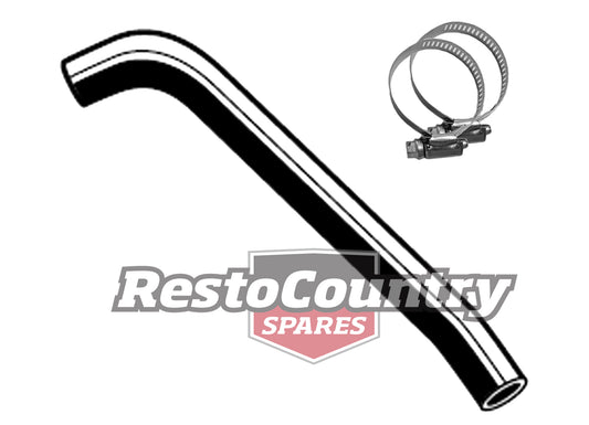 Holden Service UPPER Radiator Hose + Clamps 253 308 V8 Torana LH LX 4.2 5.0 - kCH818-b