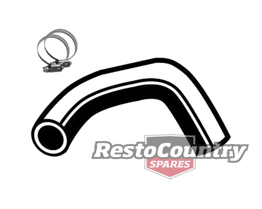 Ford UPPER Radiator Hose + Clamps XA XB 6Cyl 3.3 4.1 AUTO 6Cyl NON A/C 200 250 - kCH965-a