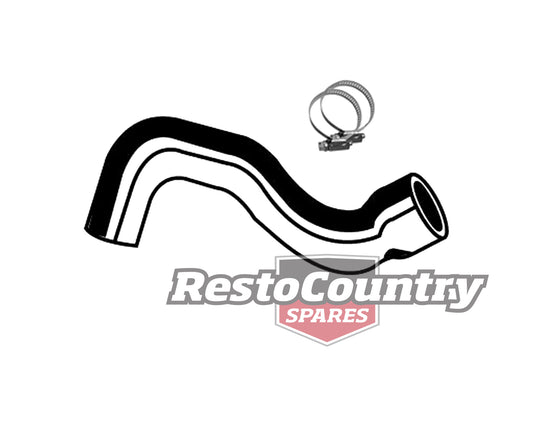 Ford LOWER Radiator Hose + Clamps 6Cyl 4.1 ZF ZG With A/C Fairlane 250 service - kCH968-b