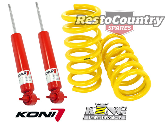 Holden Coil KING Spring + KONI Shock Torana LH LX UC 4-6cyl FRONT STANDARD - kCOILH164
