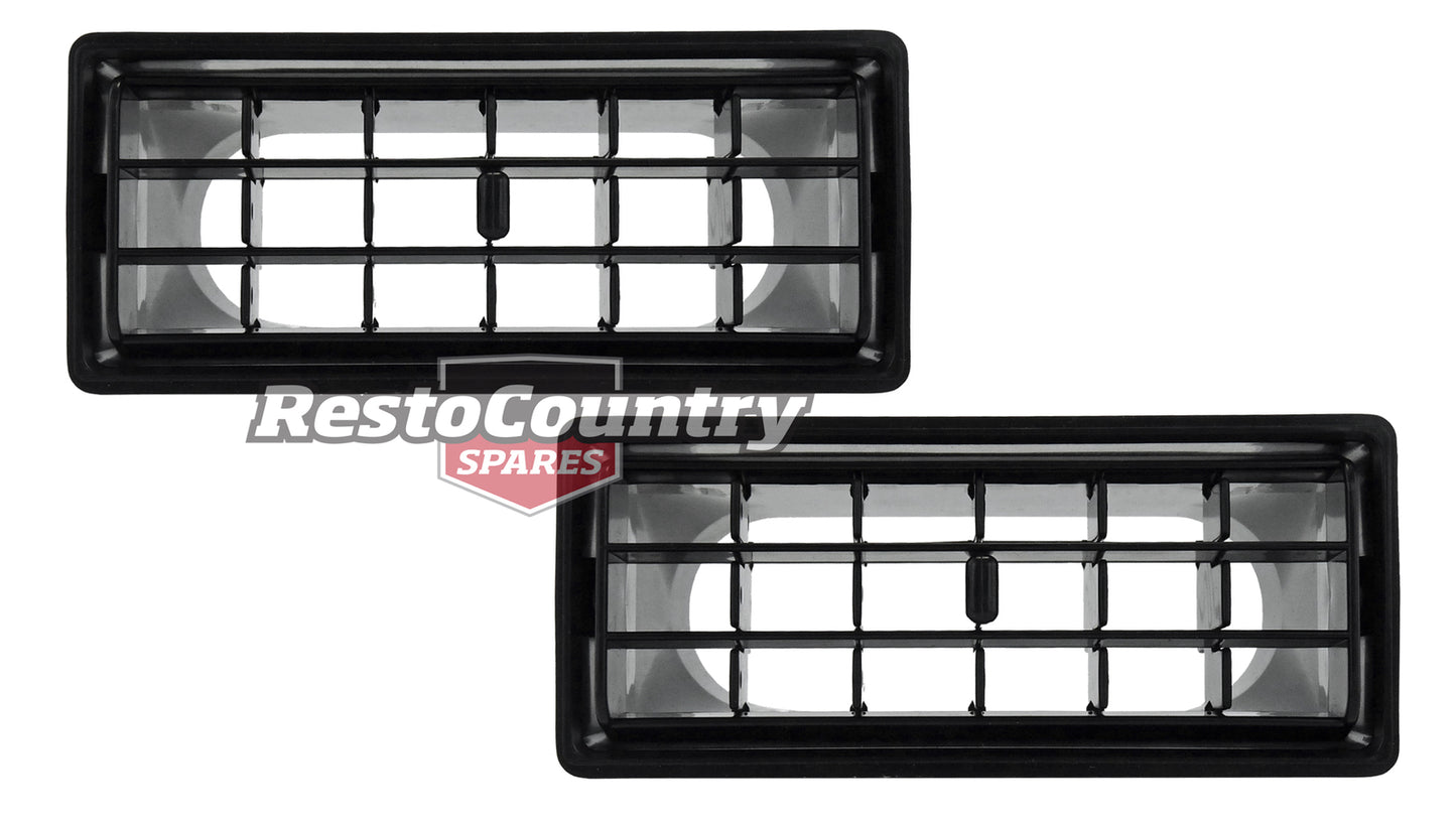 Holden Dash Vents AIR CON Pair HQ GTS SS Monaro Premier Kingswood Belmont heater - kD8C003-a