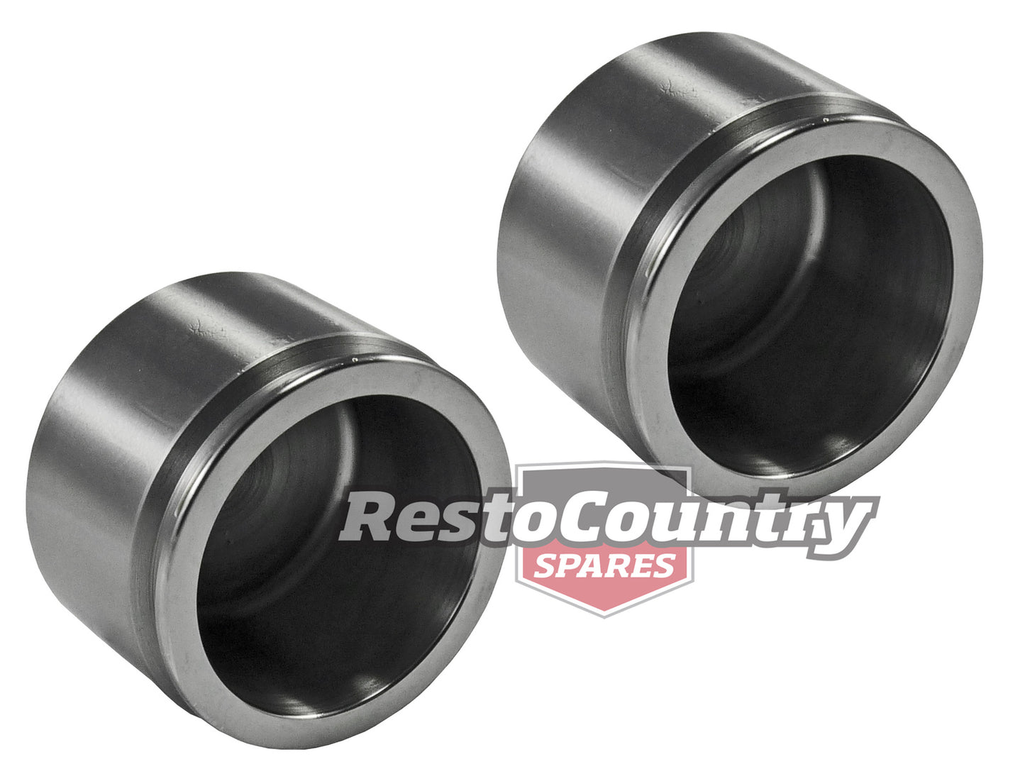 Holden FRONT Disc Brake Caliper PISTON Pair HQ HJ HX HZ PBR CAST IRON cylinder - kDB2140-a