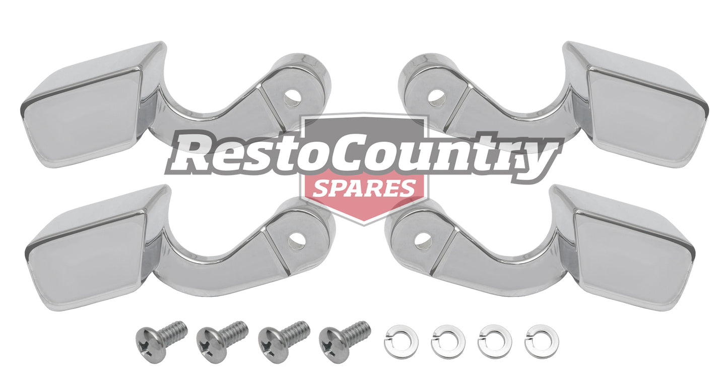Holden Torana Interior Door Handle Kit x4 With Armrest LH LX UC inner rh lh grab - kDH1010-a