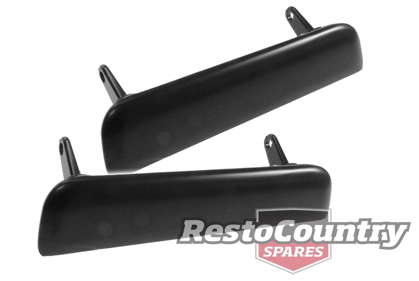 Holden Outer Door Handle BLACK x2 HQ HJ HX HZ WB Torana LH LX UC grab - kDH1012x2
