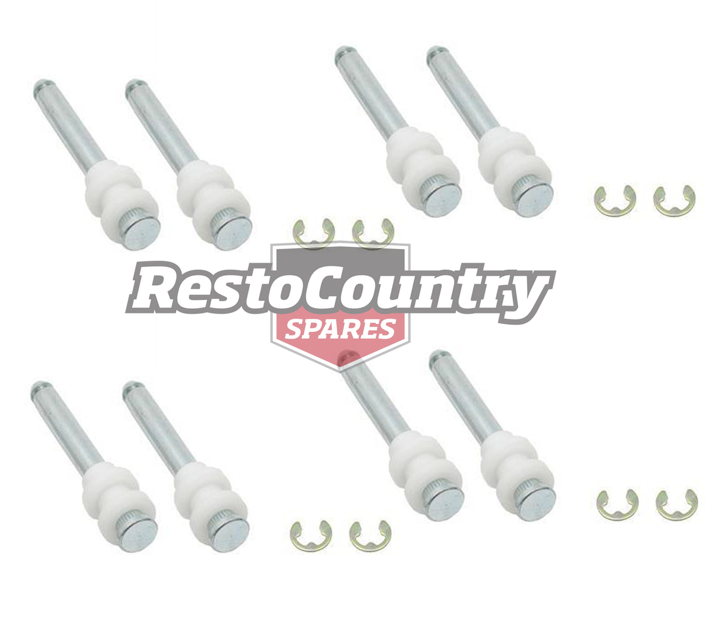 Ford Door Hinge Repair Kit 4x Doors XD XE XF XG XH ZJ ZK ZL FC FD FE front/ rear - kDHRKFAx4