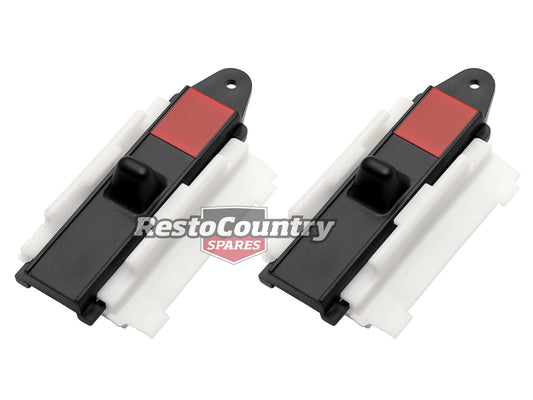 Holden Commodore Door Lock Sliders x2 FRONT LEFT + RIGHT VB VC VH VK VL trim - kDLK12-a