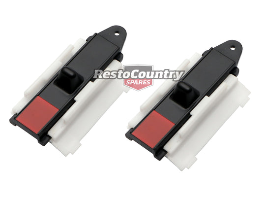 Holden Commodore Door Lock Sliders x2 REAR LEFT + RIGHT VB VC VH VK VL trim - kDLK13-a