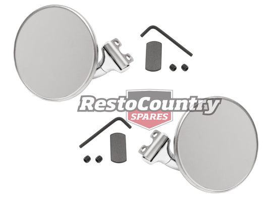 Holden Door Mirror 4" Right Angle Arm PAIR L+R FX FJ FE FC FB EK EJ EH HD HR - kDM1024-a