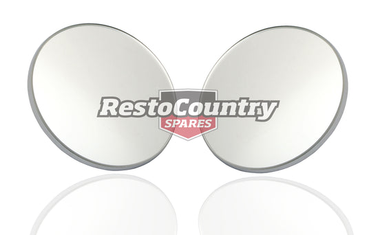 Holden Door Side Mirror Glass Head ONLY Pair Left + Right HK HT HG exterior - kDM1032x2