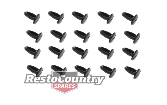 Holden Commodore Door Seal Retaining Clips x20 VN VP VR VS VT VX VY VZ - kDSC1004-a