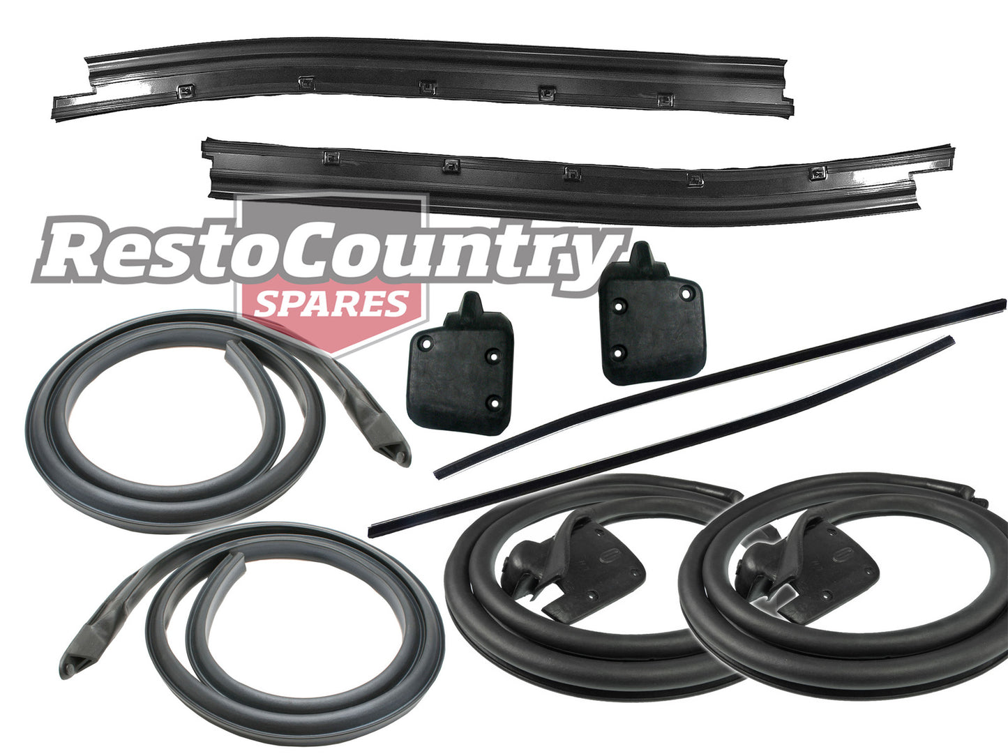 Ford Front Door Seal + Weather Belt Kit UPPER  +LOWER Left +Right XA XB XC COUPE - kDSF-1
