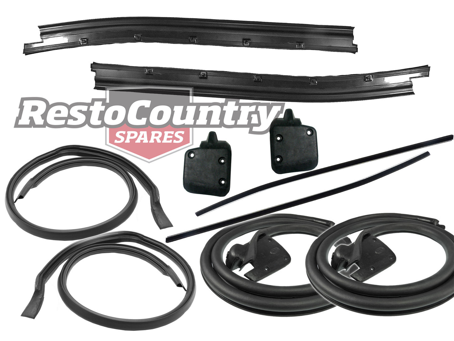 Ford Front Door Seal +Weather Belt Kit XA XB XC UTE VAN UPPER+ LOWER Left+Right - kDSF-2