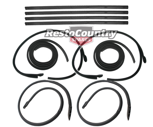 Ford FRONT Door Seal +Bailey +Weather Belt Kit XA Falcon ZF Fairlane Sedan Wagon - kDSF-3
