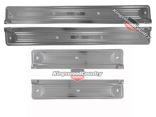 Ford Scuff Plate /Panel Door Sill FRONT +REAR Left +Right XA XB XC - kDSP2002-2003x4