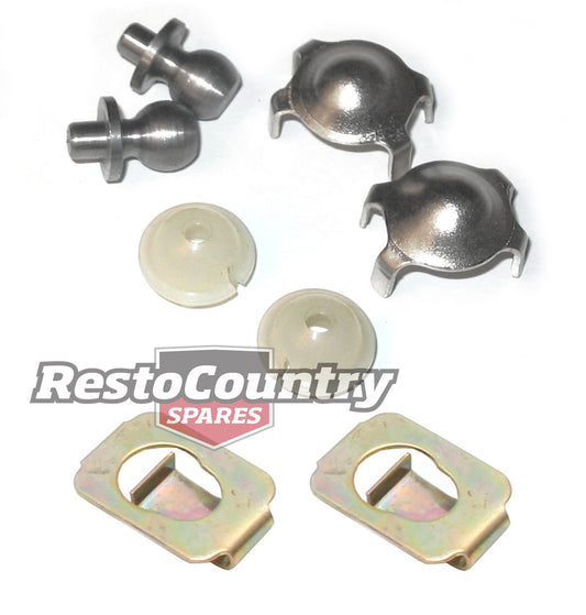 Holden Wiper Arm Pivot Repair + Linkage Clip Kit EJ EH. Pivot Ball + Cap+ Arm Retainers - kEHWLRK-a