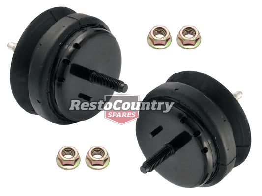 Holden Commodore Front Engine Mounts x2 w/ Fasteners VT VX VY VZ LS1 LS2 GEN3 - kEM1023-a