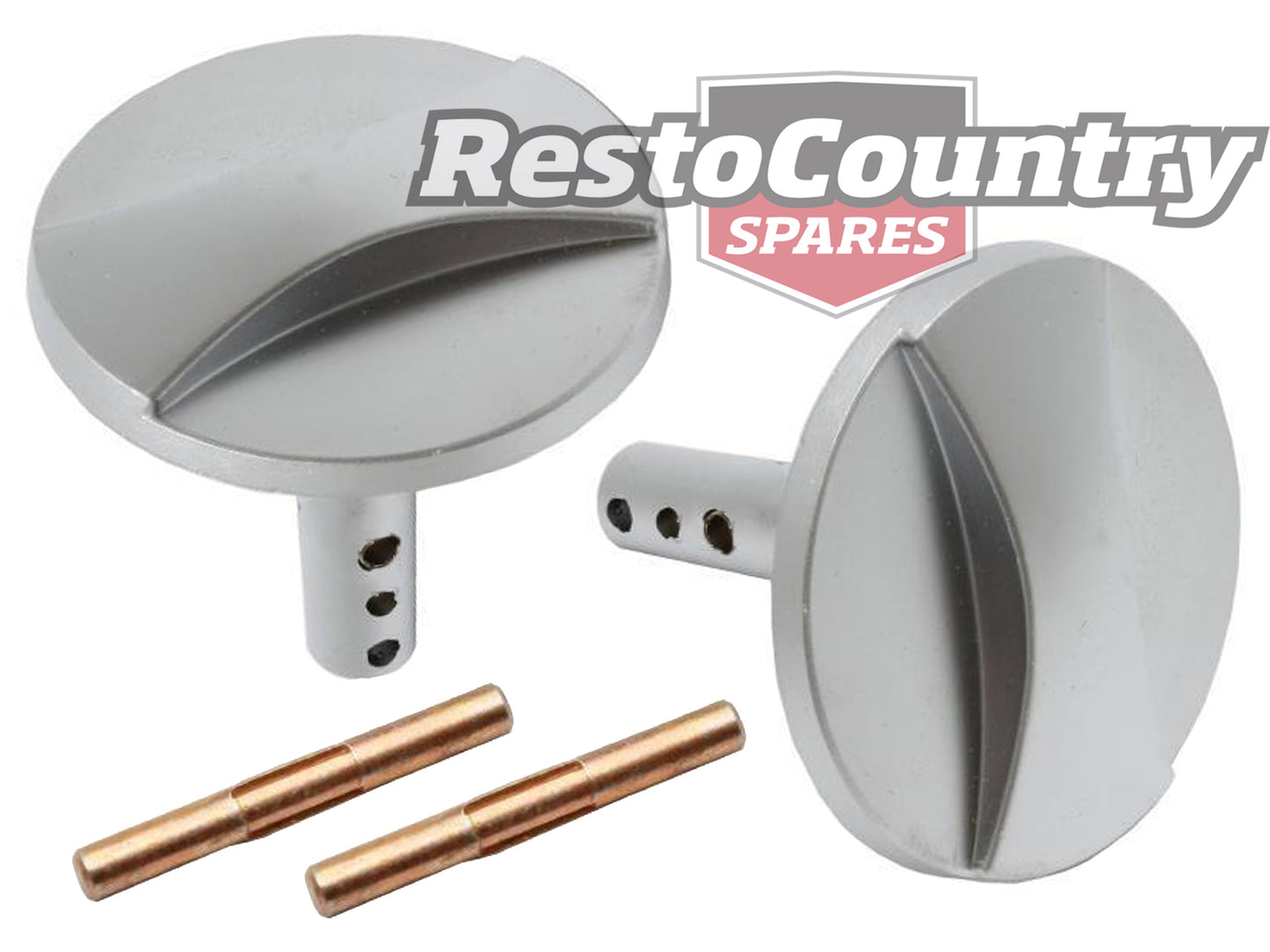 Suit Ford Bonnet Locking Pin PAIR x2 XY XA XB (XC) GS GT hood lock knob - kF2111x2