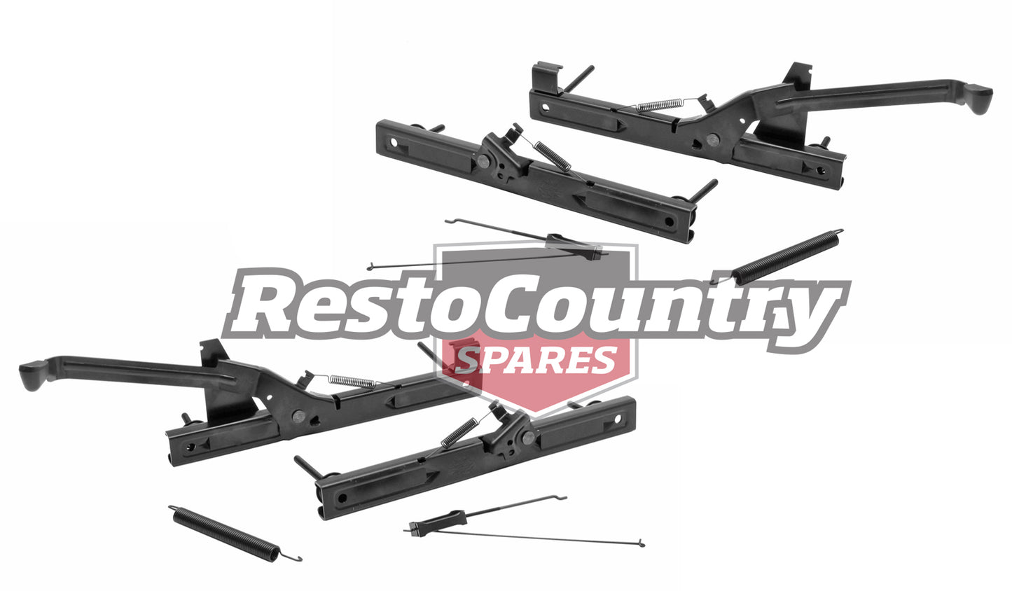Ford Front Seat Rail Track PAIR XR XT XW XY ZA ZB ZC ZD Left + Right mount - kF2237-a