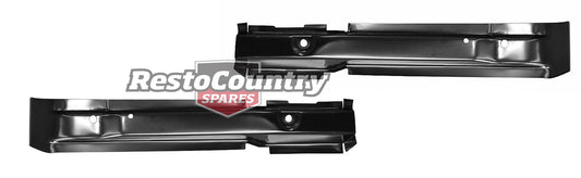 Ford Seat Rail Floor Pan Brace Panel PAIR L + R  XR XT XW XY ZA ZB ZC ZD rust - kF2238-a