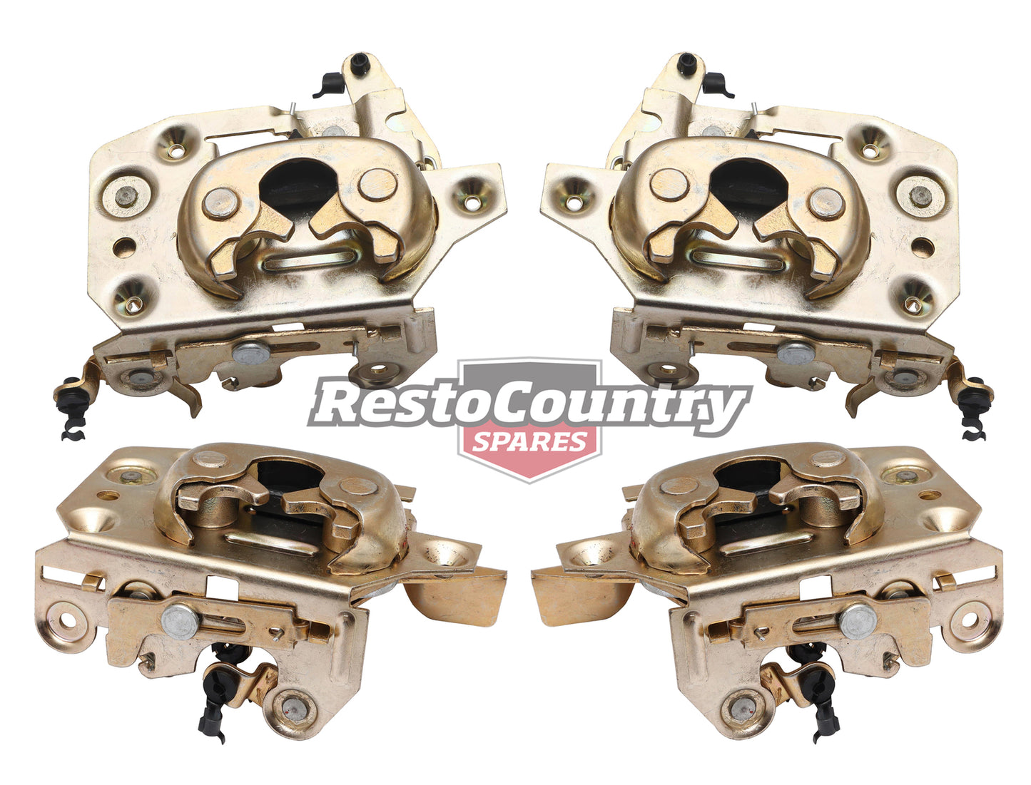 Ford Falcon FRONT + REAR Door Latch Assembly Kit XR XT XW XY ZA ZB ZC ZD - kF2514-17