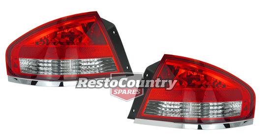 Ford Taillight PAIR BF Sedan Falcon Fairmont XR6 XR8 FPV 05-08 tail light lamp - kFBC8000NBL-a