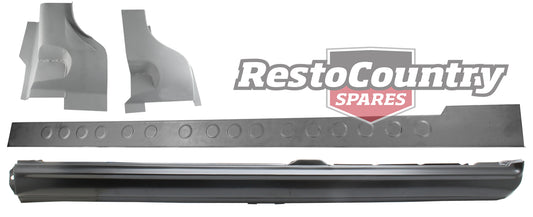 Holden Sill + Lower A Pillar Rust Repair Panels LEFT Inner+ Outer FB EK OEM Spec - kFC-INS-L-b
