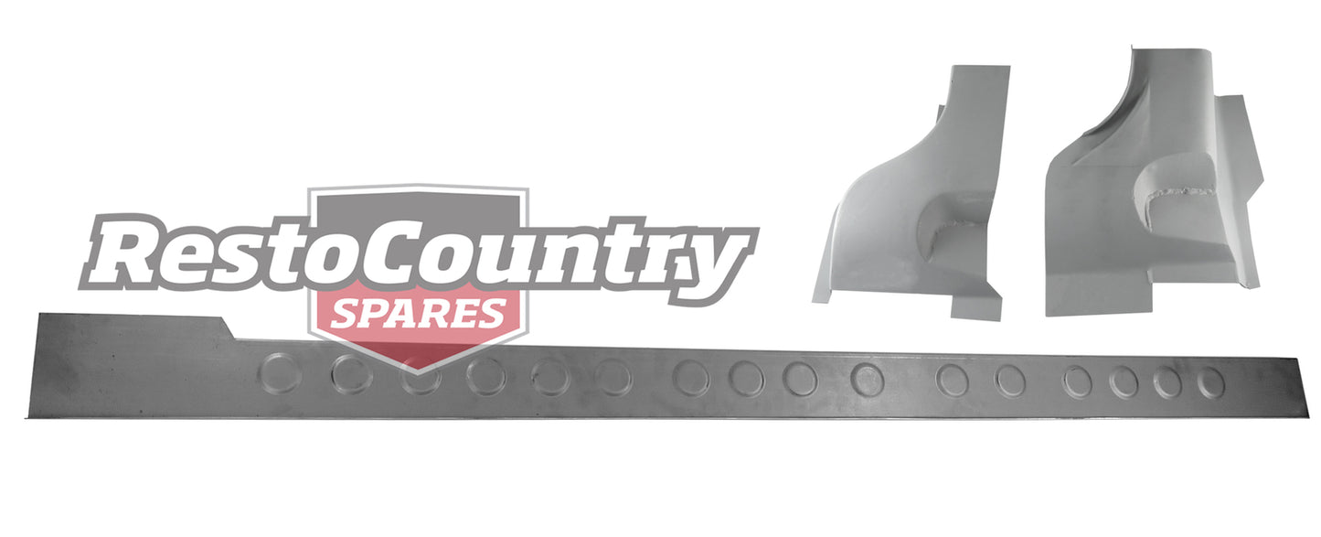 Holden INNER Sill + Lower A Pillar Rust Repair Panels RIGHT FB EK OEM Spec - kFC-INS-R-a
