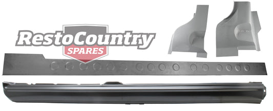 Holden Sill + Lower A Pillar Rust Repair Panels RIGHT Inner+Outer FB EK OEM Spec - kFC-INS-R-b
