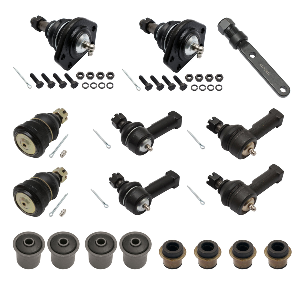 KIT 1. Holden Tie Rod+ Ball Joint+ Idler+ Control Bush Kit HQ HJ HX NON-RTS - kFERK-1