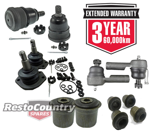 KIT 1. Holden Torana Tie Rod +Ball Joint + Control Arm Bush Suspension Kit LC LJ - kFERK-12
