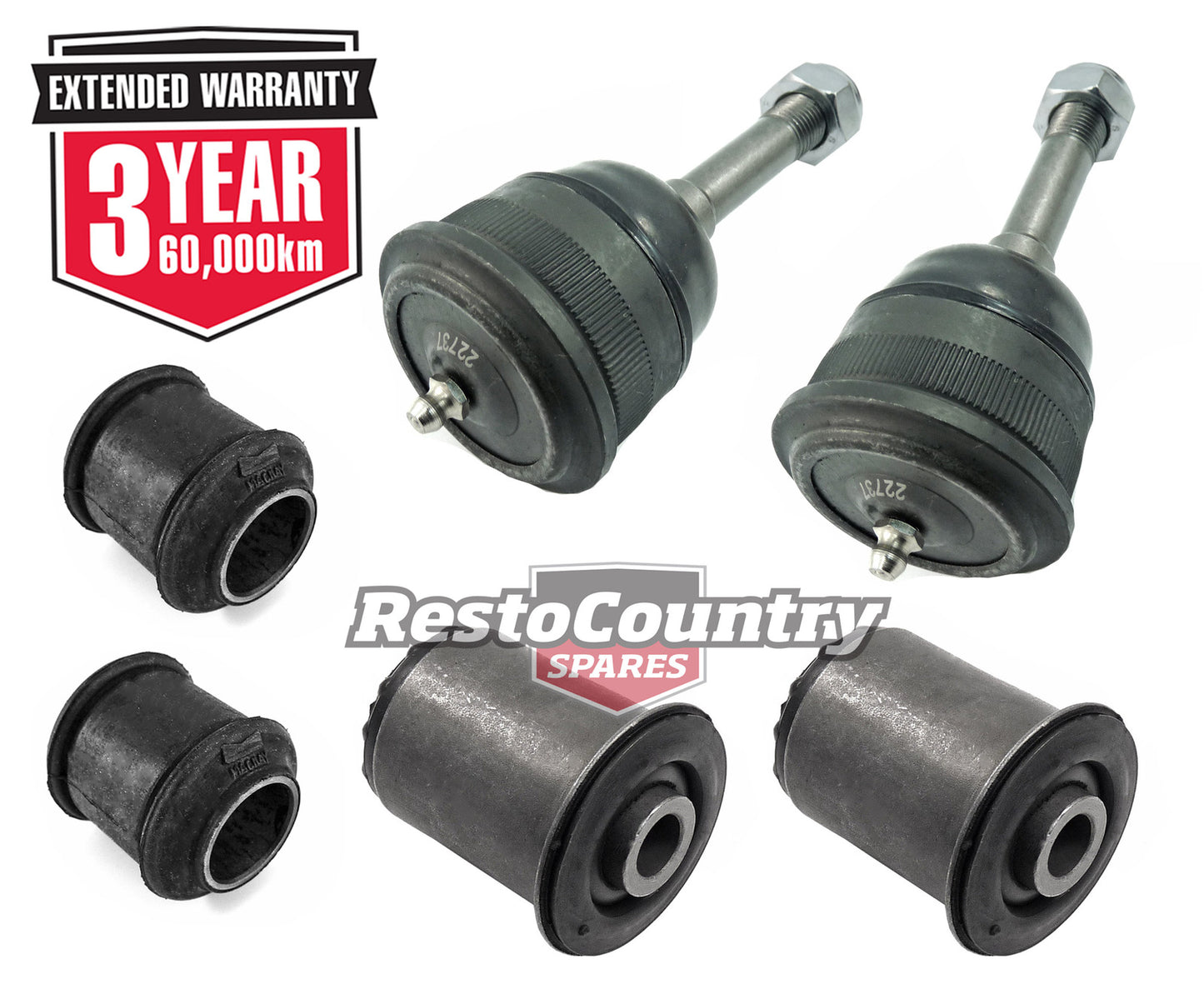 KIT 1. Holden Front Lower Control Bush + Ball Joint Kit VB VC VH VK VL VN VP - kFERK-58