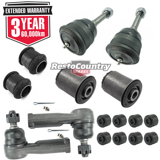 KIT 2. Holden Control Bush+ Ball+ Sway + MANUAL Tie Rod Kit VB VC VH VK VL VN VP - kFERK-59