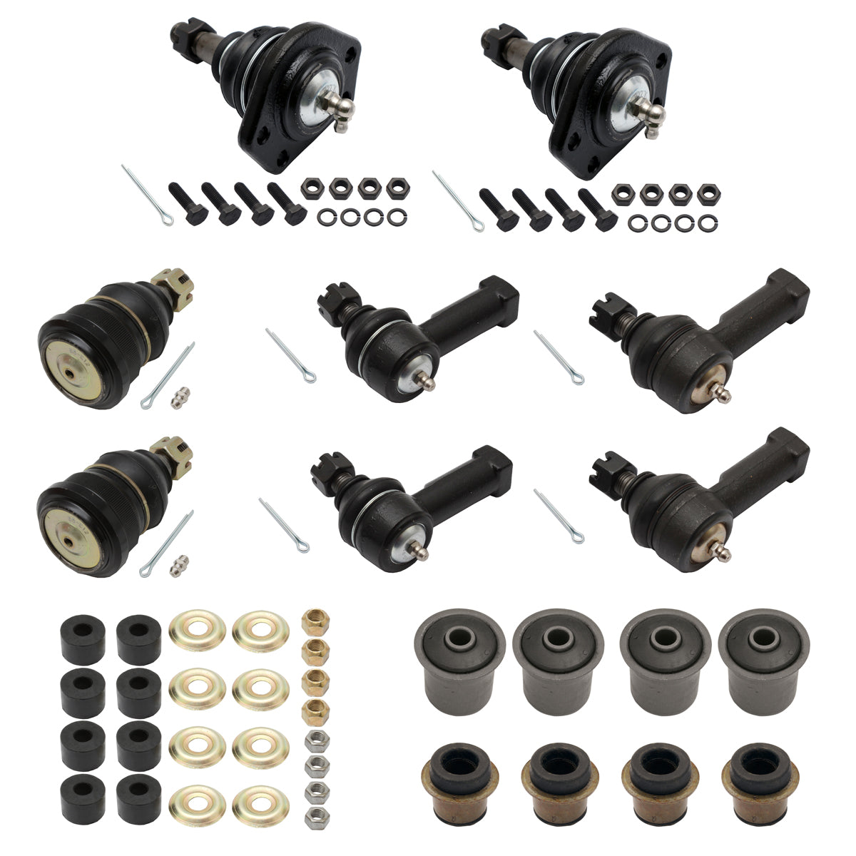 Holden Tie Rod Ends +Ball Joint +Upper Lower Control Arm Bushes HQ HJ HX Non-RTS - kFERK-6